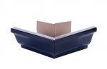 Angle Extérieur 90° Gouttière Aluminium Gris Ardoise G300