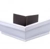 Angle Extérieur 90° Gouttière Aluminium Gris Métal G300