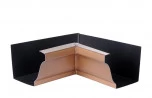 Angle Intérieur 90° Gouttière Aluminium Miel G300