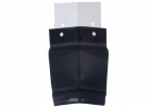 Angle Intérieur 90° Gouttière Aluminium Noir G300
