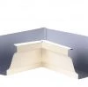 Angle Intérieur 90° Gouttière Aluminium Sable G300
