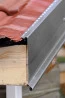 Drainet Gouttières Promos Magasin -Drainet Gouttières Promos Magasin bande de rive biseau zinc 333 bavette aluminium souple gris ardoise 2m 1