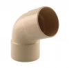 Coude 67° M/F PVC Sable 50