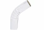 Coude Frontal (B) Extérieur Aluminium Blanc 60X80