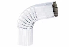 Coude Latéral (B) Extérieur Aluminium Blanc 60X80