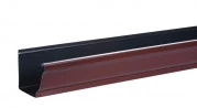 Gouttière Aluminium Brun G300 - 2 Mètres