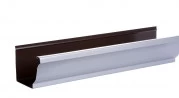 Gouttière Aluminium Gris Métal G300 - 3 Mètres