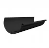 Gouttière PVC Graphite Demi-ronde Dev 25 - 2 Mètres