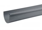 Gouttière PVC Gris Demi-ronde Dev 33 - 2 Mètres