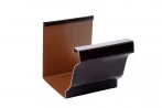 Jonction Gouttière Aluminium Brun G300