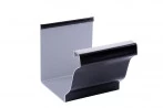 Jonction Gouttière Aluminium Noir G300