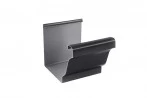 Jonction Gouttière Aluminium Noir Sablé 2100 G300
