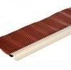 Solin Mastic Laqué Sable Avec Bavette Aluminium ROUGE TUILE 200 Mm - 2M